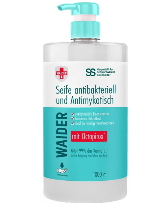 Waider мило протигрибкової дії 1000мл антибактеріальне